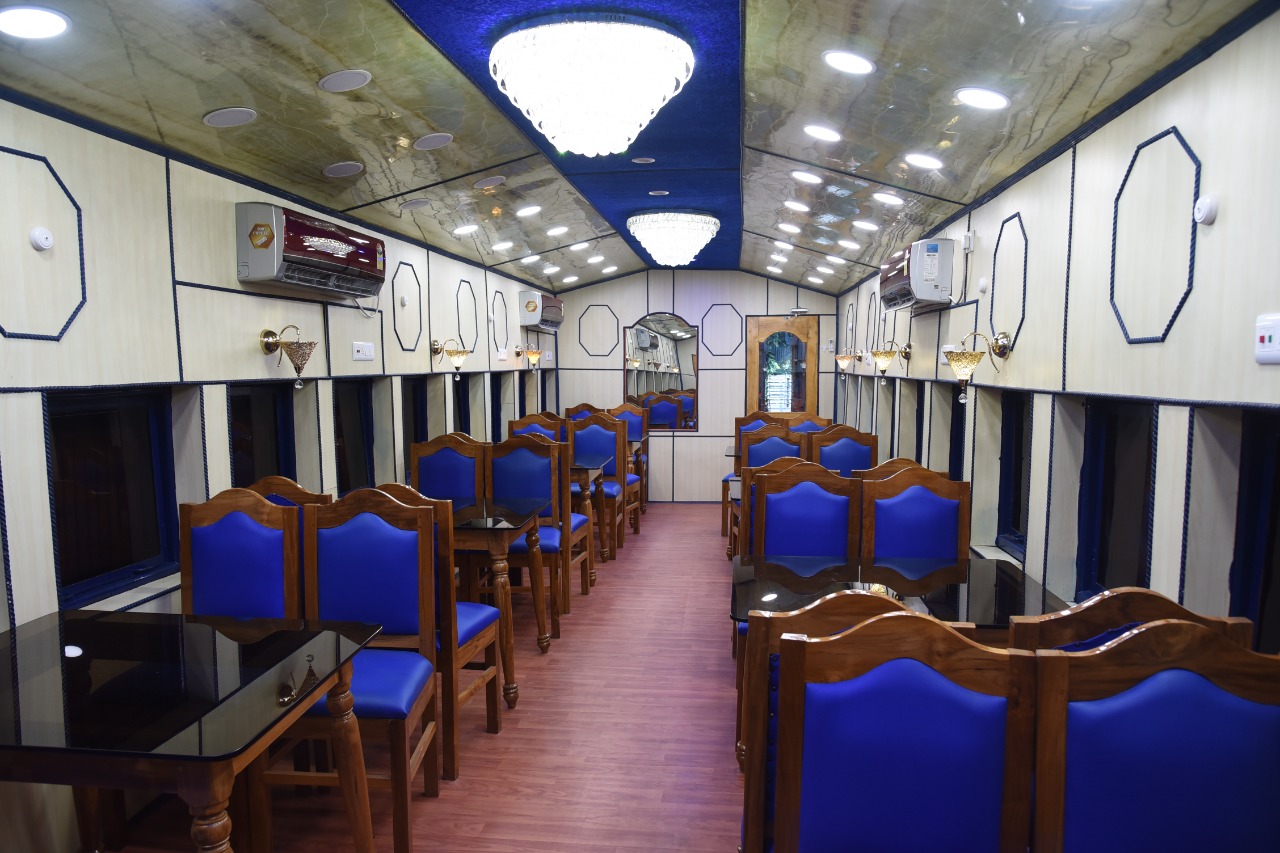 Northeast Frontier Railway's (NFR) rail coach restaurant