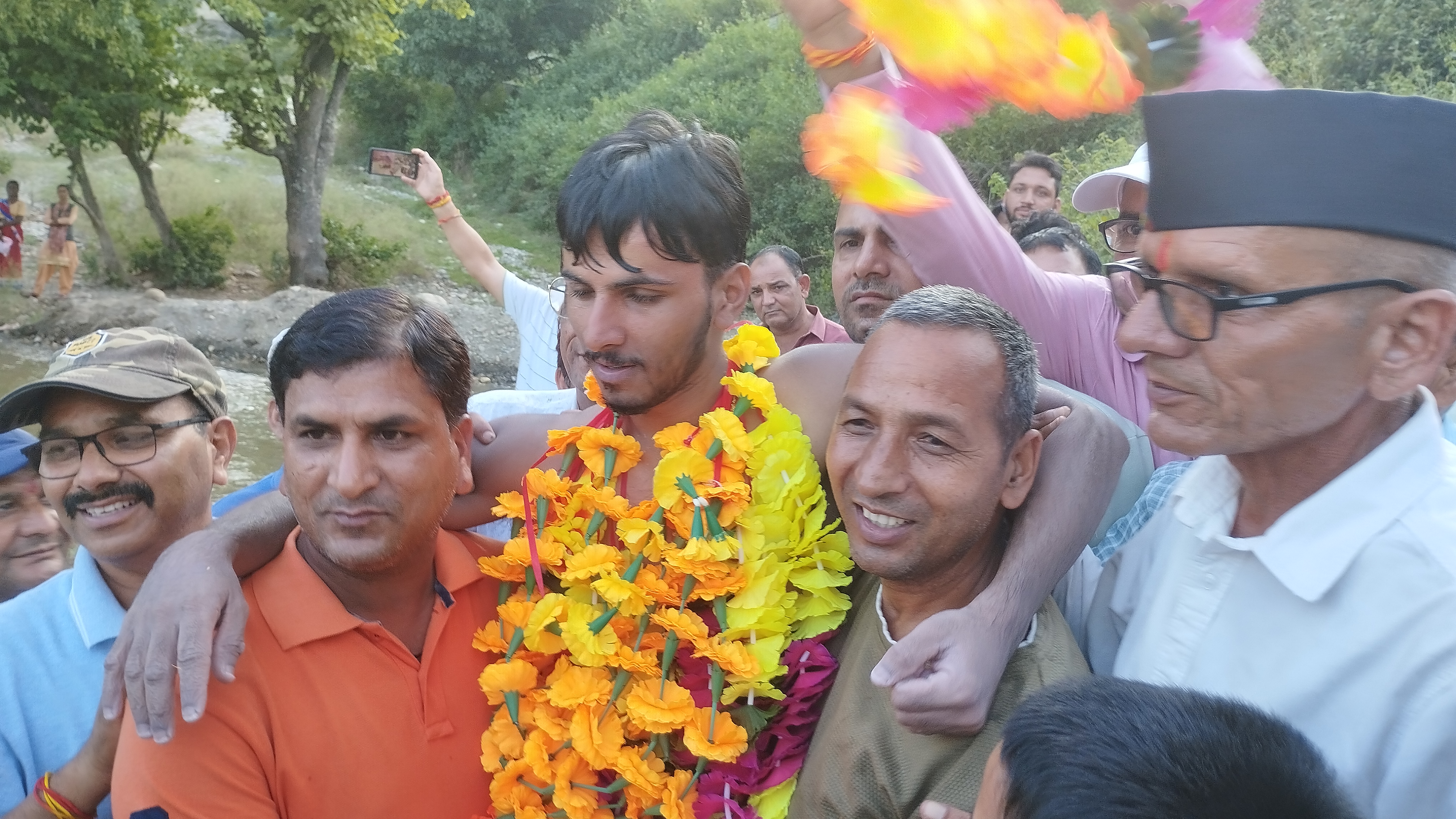 New record in Tehri lake