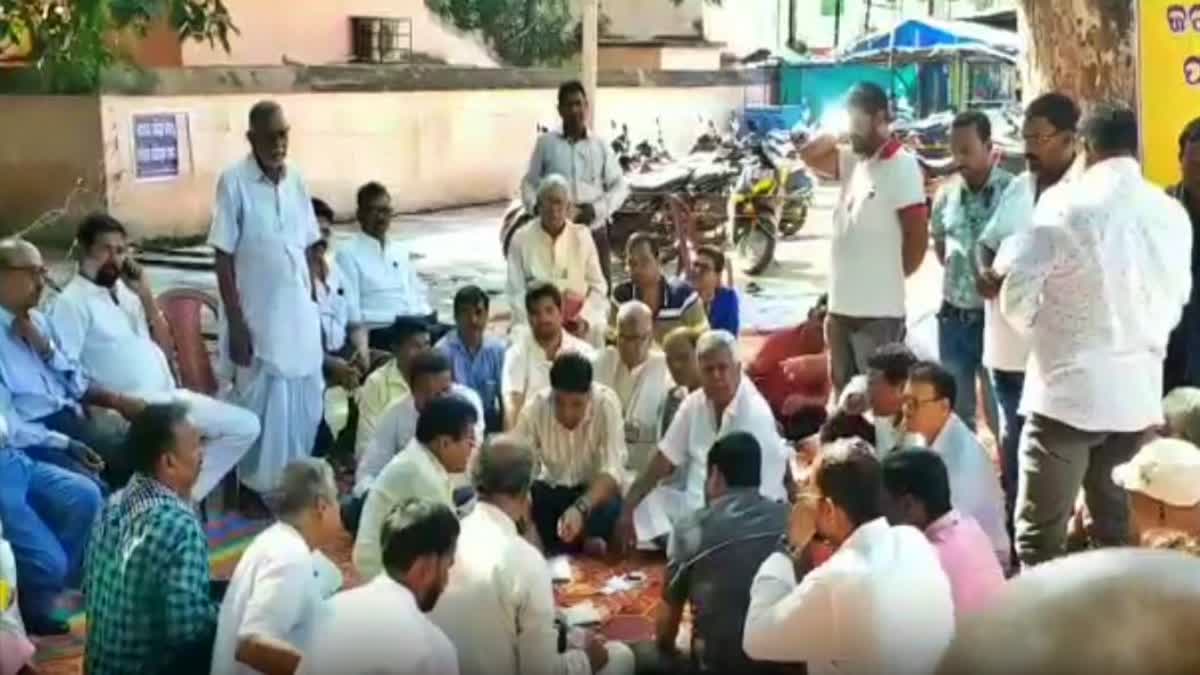 local protest for demanding medical college