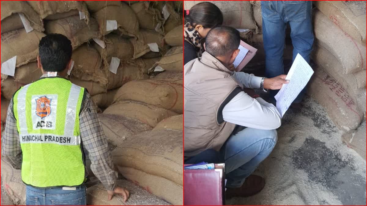 42 Tons Govt Rice Recovered from Vaishno Temple of Ramshila Kullu