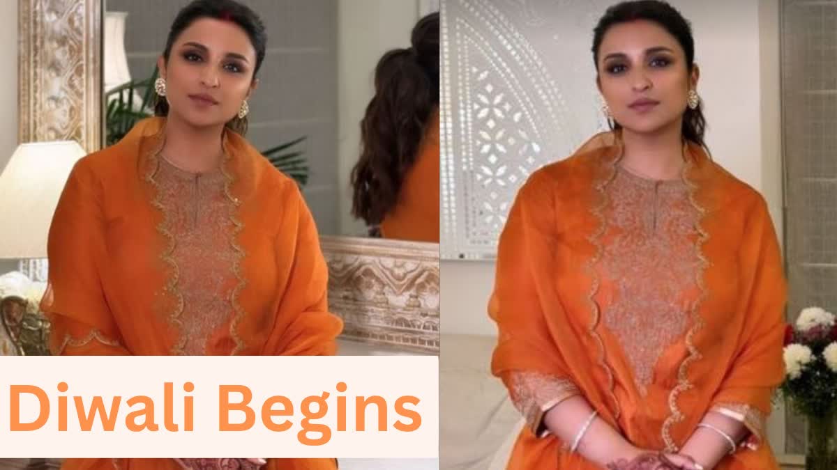 Parineeti Chopra First Diwali After Marriage