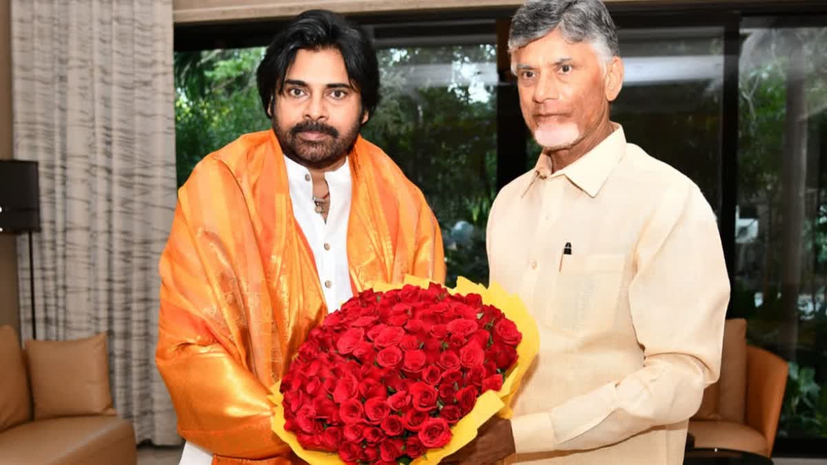 JanaSena Chief Pawan Kalyan Meet with Chandrababu Naidu