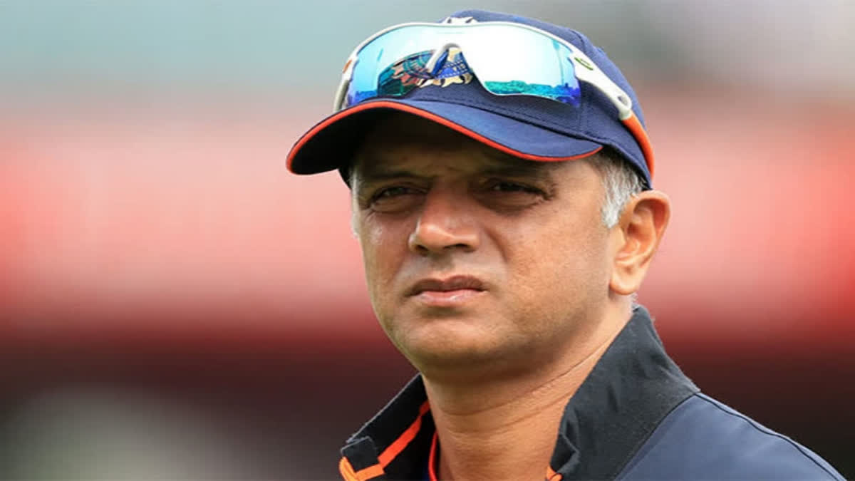 File photo: India head coach Rahul Dravid