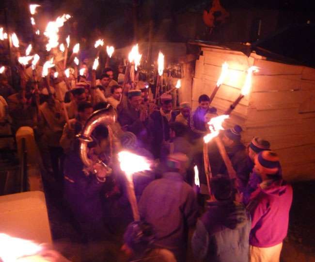 Diwali celebration in Uttarakhand