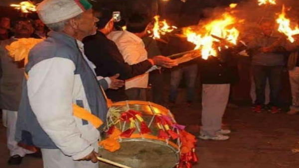 Diwali celebration in Uttarakhand