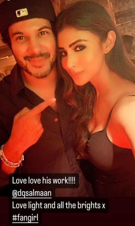 Mouni Roy shares and DELETES 'fangirl' post dedicated to Dulquer Salmaan