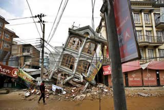 strong quake rocks northwestern Nepal  officials say toll expected to rise  Strong quake jolts Nepal  tremors felt across north India  ವಾಯುವ್ಯ ನೇಪಾಳ  ದೆಹಲಿ ಸೇರಿದಂತೆ ಉತ್ತರ ಭಾರತದಲ್ಲಿ ಪ್ರಬಲ ಭೂಕಂಪ  ಸುಮಾರು 69 ಜನ ಸಾವು  ವಾಯುವ್ಯ ನೇಪಾಳ ಮತ್ತು ರಾಷ್ಟ್ರ ರಾಜಧಾನಿ ನವದೆಹಲಿ  ಉತ್ತರ ಭಾರತದ ಅನೇಕ ಜಿಲ್ಲೆಗಳಲ್ಲಿ ಭೂಕಂಪ  ಉತ್ತರ ಭಾರತದಲ್ಲಿ ಪ್ರಬಲ ಭೂಕಂಪ  ಮಾರು 20 ಸೆಕೆಂಡುಗಳ ಕಾಲ ಭೂಕಂಪನದ ಅನುಭವ  ಭೂಕಂಪದ ಕೇಂದ್ರಬಿಂದು ನೇಪಾಳ