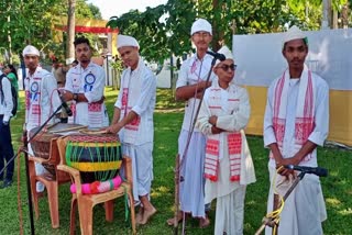 AASU LEADER Samujjal Kumer Bhattacharya IN Sarupathar College