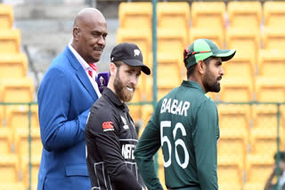 Cricket World Cup 2023  New Zealand vs Pakistan Toss  Pakistan vs New Zealand  Kane Williamson  New Zealand Playing XI  Pakistan Playing XI  ഏകദിന ക്രിക്കറ്റ് ലോകകപ്പ്  പാകിസ്ഥാന്‍ ന്യൂസിലന്‍ഡ്  ന്യൂസിലന്‍ഡ് പാകിസ്ഥാന്‍  കെയ്‌ന്‍ വില്യംസണ്‍