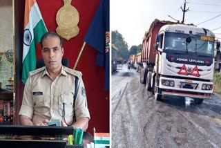 SP sir stuck in road jam