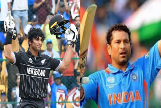 Rachin Ravindra Equals Sachin Tendulkar Record  Rachin Ravindra  Sachin Tendulkar  Cricket World Cup 2023  Rachin Ravindra Cricket World Cup Record  New zealand vs Pakistan  ഏകദിന ലോകകപ്പ് 2023  രചിന്‍ രവീന്ദ്ര  സച്ചിന്‍ ടെണ്ടുല്‍ക്കര്‍  രചിന്‍ രവീന്ദ്ര റെക്കോഡ്