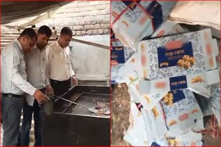 Adulterated sweets caught in Haryana