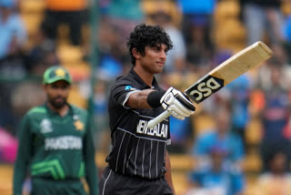 New Zealand's young batter Rachin Ravindra, who smashed the third hundred in the ongoing Cricket World Cup, broke legendary Sachin Tendulkar's record for most hundreds in a single edition of the World Cup before turning 25.