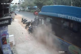 DTC Bus Accident Today