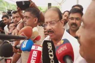 K Sudhakaran Criticized CPM  Muslim League And UDF  സിപിഎം സെമിനാറില്‍ ലീഗെത്തില്ല  ക്ഷണിച്ചത് തലയ്‌ക്ക് സുഖമില്ലാത്തത് കൊണ്ട്  കെ സുധാകരന്‍  കെ സുധാകരന്‍ വാര്‍ത്തകള്‍  കെ സുധാകരന്‍ വാര്‍ത്ത സമ്മേളനം  news updates  idukki news today