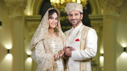 Actor Ali Merchant tied the knot with his fiancee Andleeb Zaidi in Lucknow in an intimate ceremony. The actor now took to his Instagram handle to share pictures from the wedding ceremony.