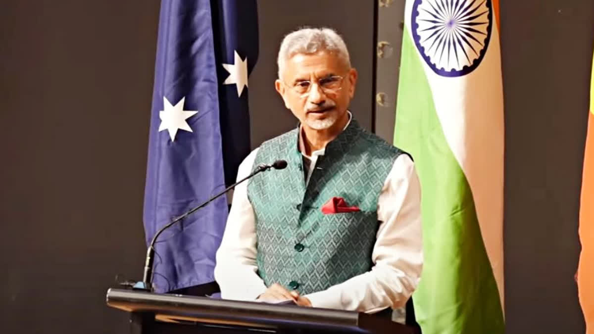 Jaishankar said in Australia, India and China have made some progress towards withdrawing troops