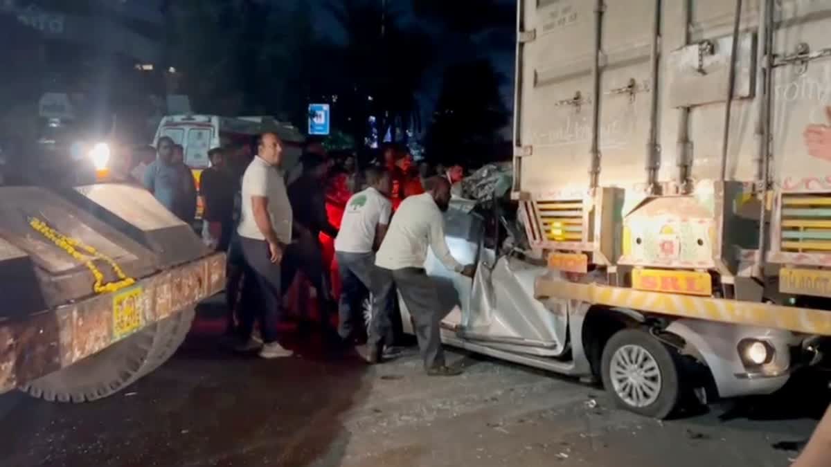 Indore road accident