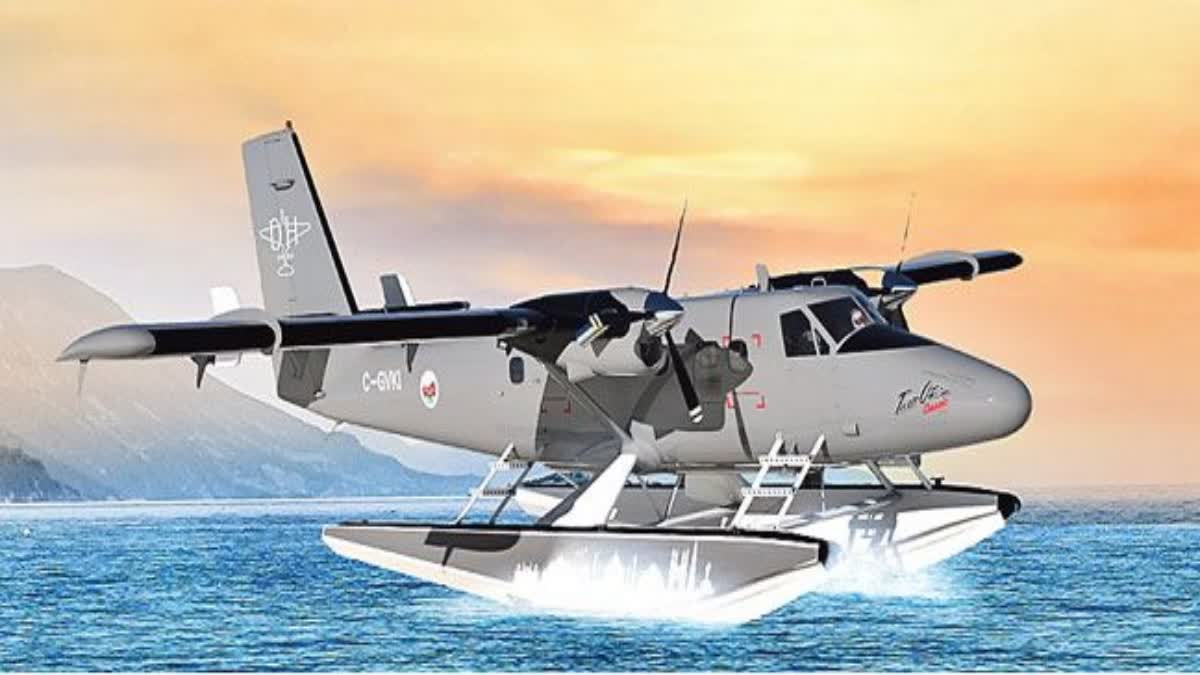 Trial run of first ever seaplane service in andhra pradesh