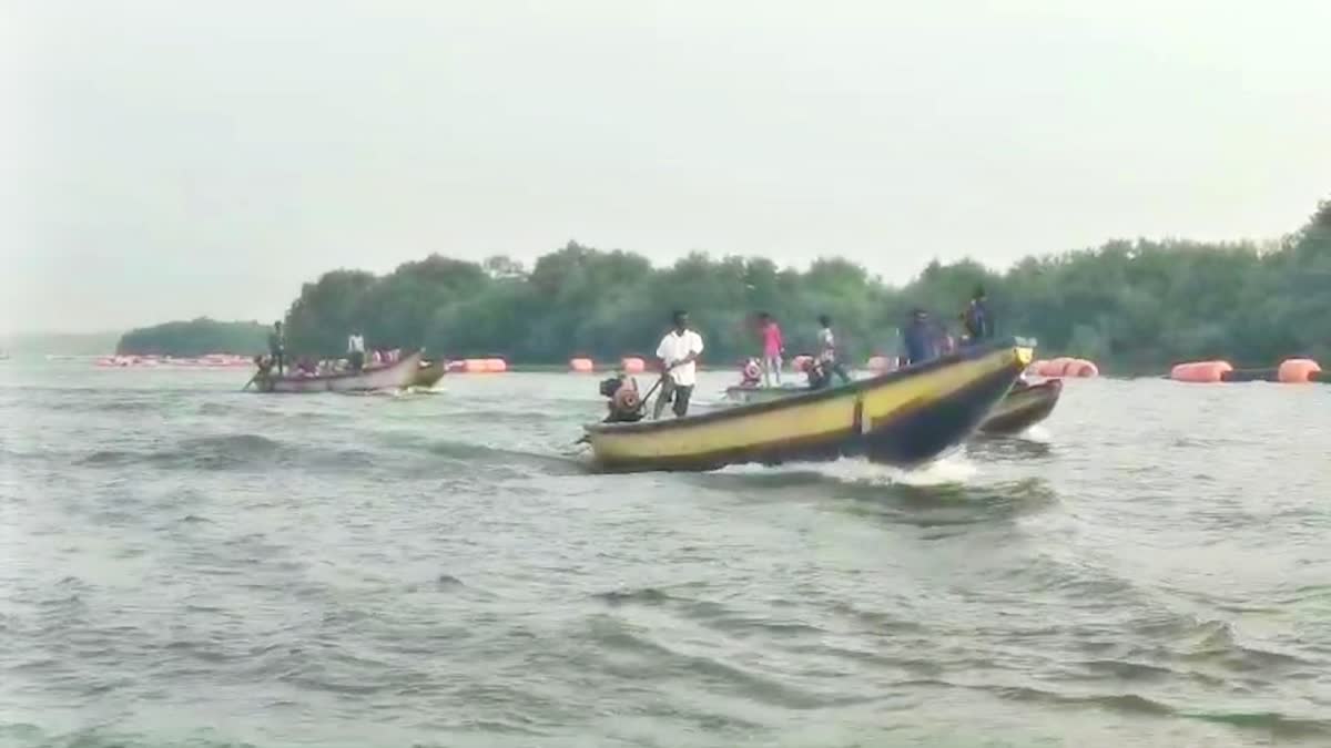 Boat Racing in Mummidivaram