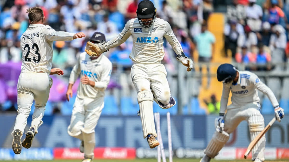 During the India vs New Zealand third Test, Akash Deep became the first-ever player to register diamond duck and golden duck in the same Test.