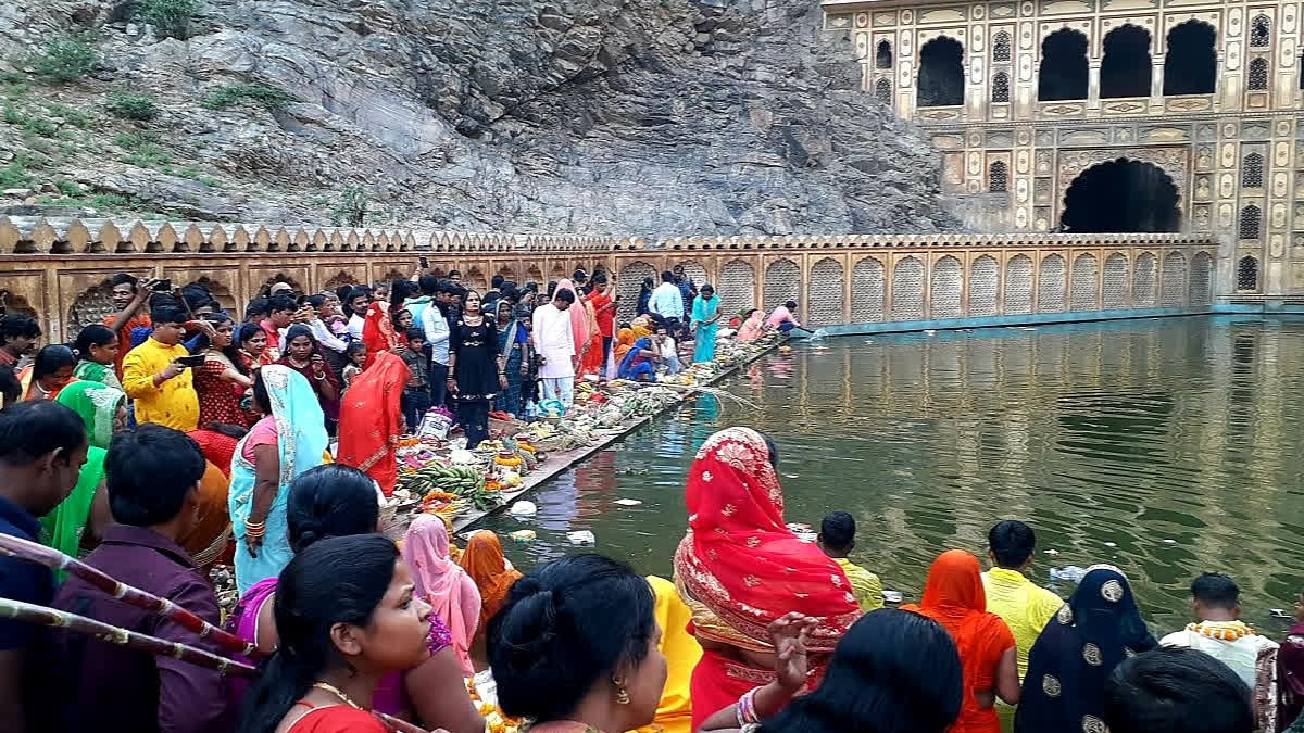 Chhath festival in Jaipur