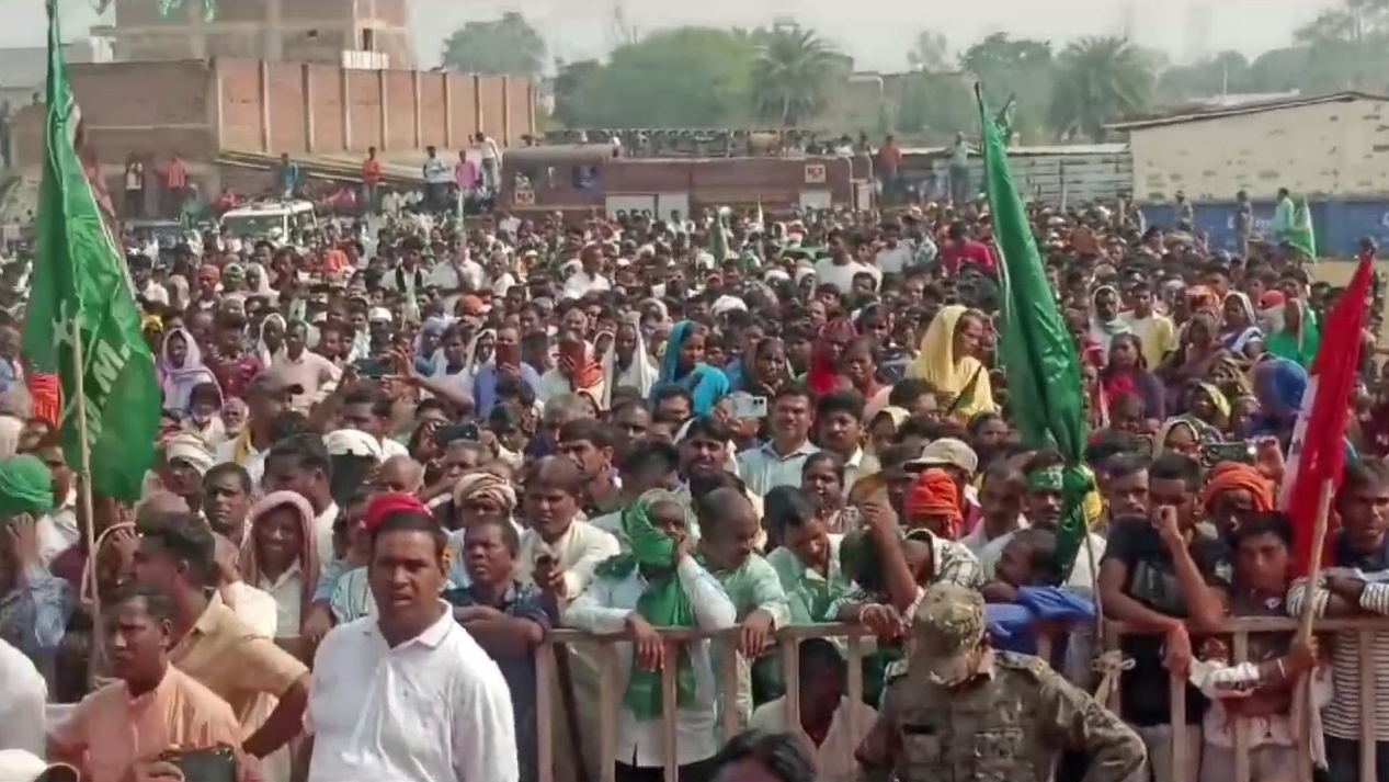 JMM Election Rally In Garhwa