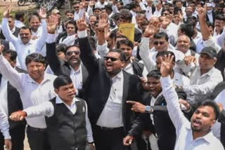 up all districts advocates on strike against lathicharge in ghaziabad court allahabad higcourt bar and bench