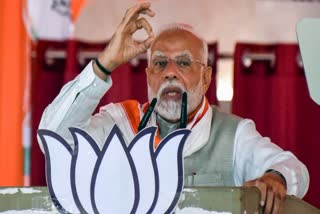 PM Modi addresses a public meeting in Chaibasa