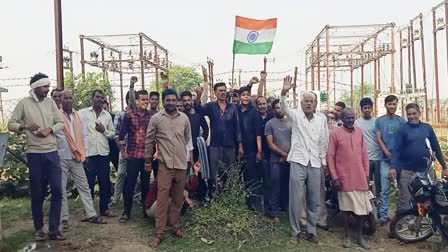 Shivpuri Farmers protest