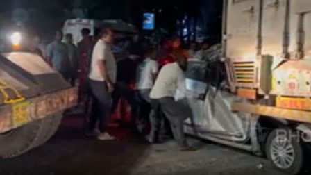 Friends Returning From Diwali Celebrations Meet With Road Accident In Indore, One Dead, Two Critical