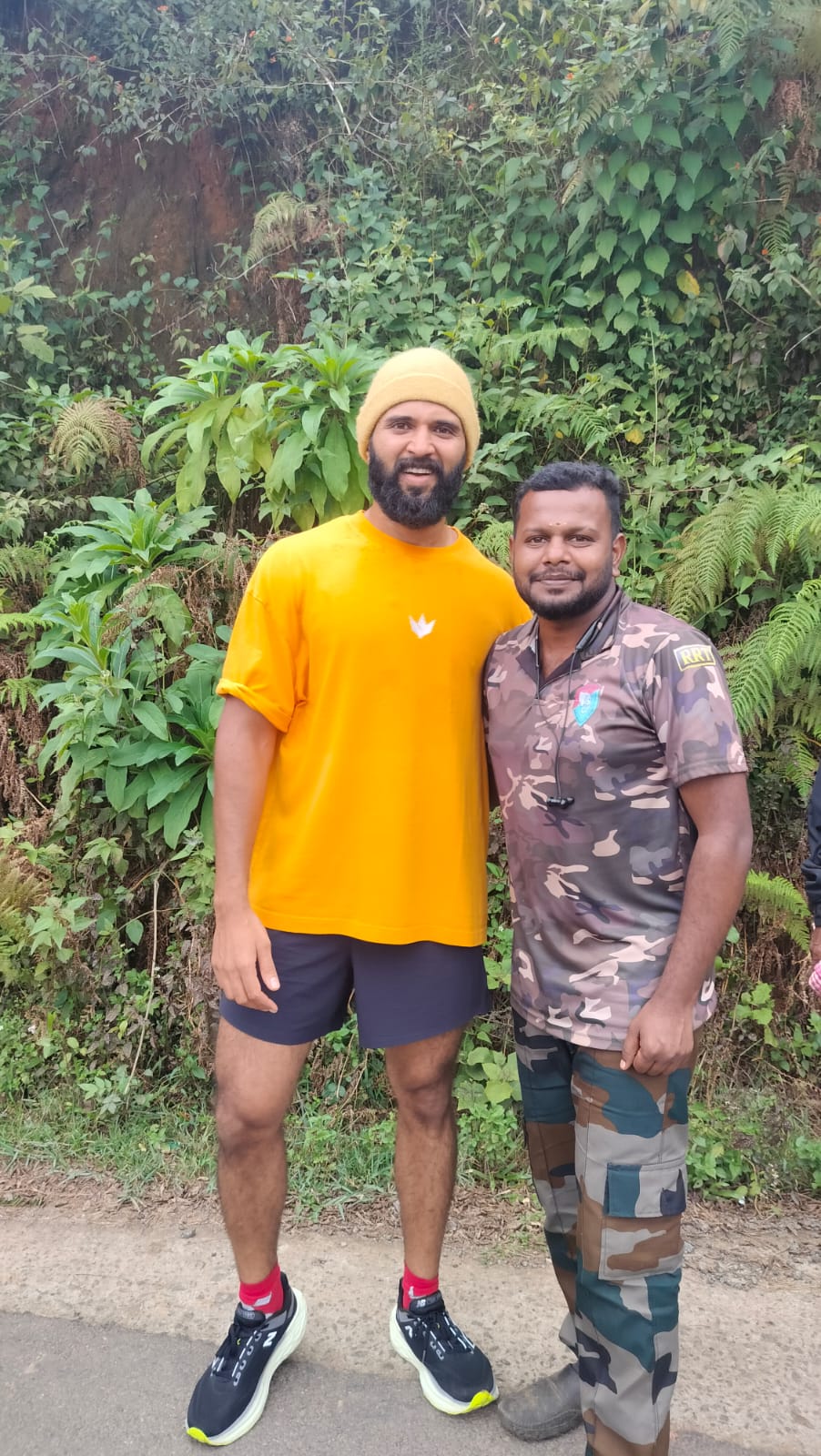 ACTOR VIJAY DEVARAKONDA  VIJAY DEVARAKONDA FILM SHOOT MUNNAR  വിജയ് ദേവരകൊണ്ട മൂന്നാര്‍  വിജയ് ദേവരകൊണ്ട സിനിമ ഷൂട്ടിംഗ്