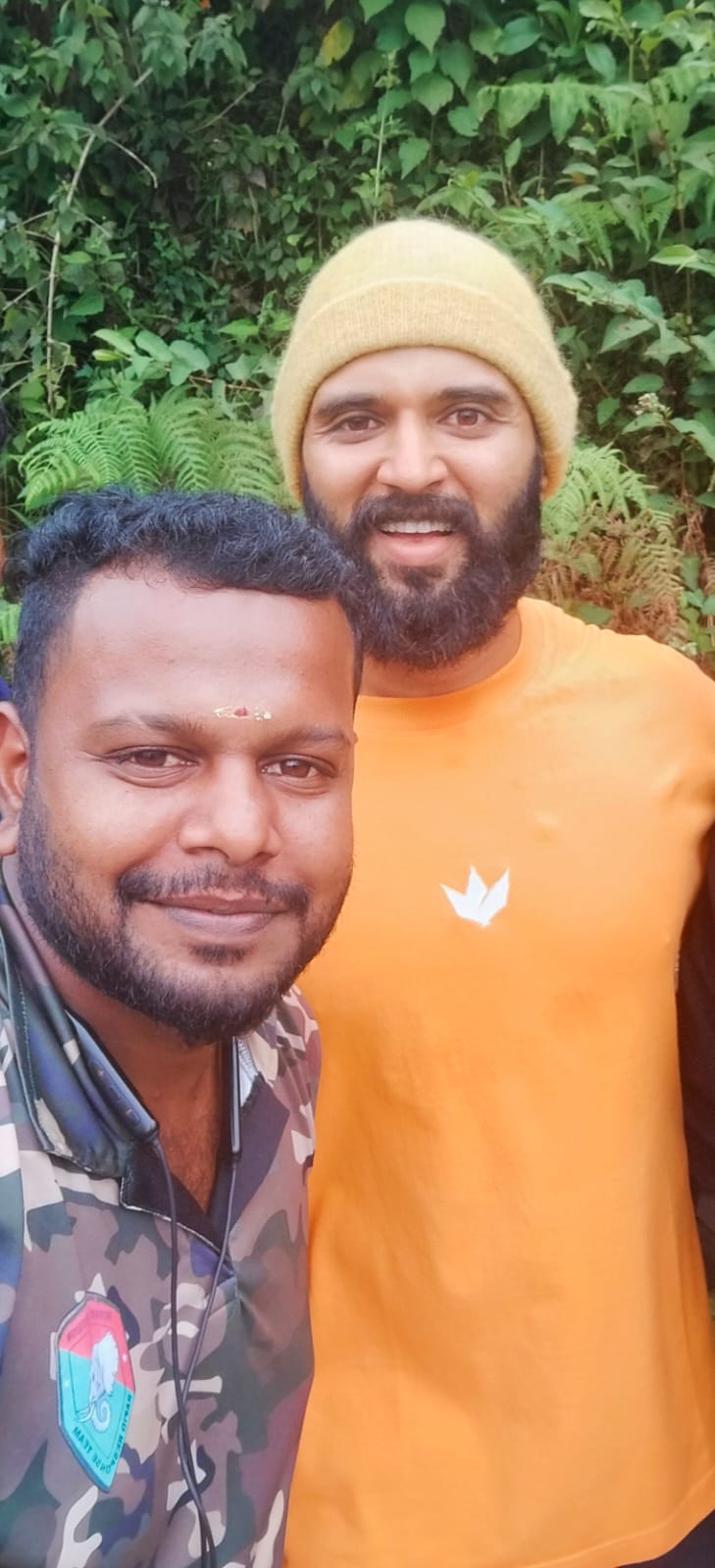 ACTOR VIJAY DEVARAKONDA  VIJAY DEVARAKONDA FILM SHOOT MUNNAR  വിജയ് ദേവരകൊണ്ട മൂന്നാര്‍  വിജയ് ദേവരകൊണ്ട സിനിമ ഷൂട്ടിംഗ്