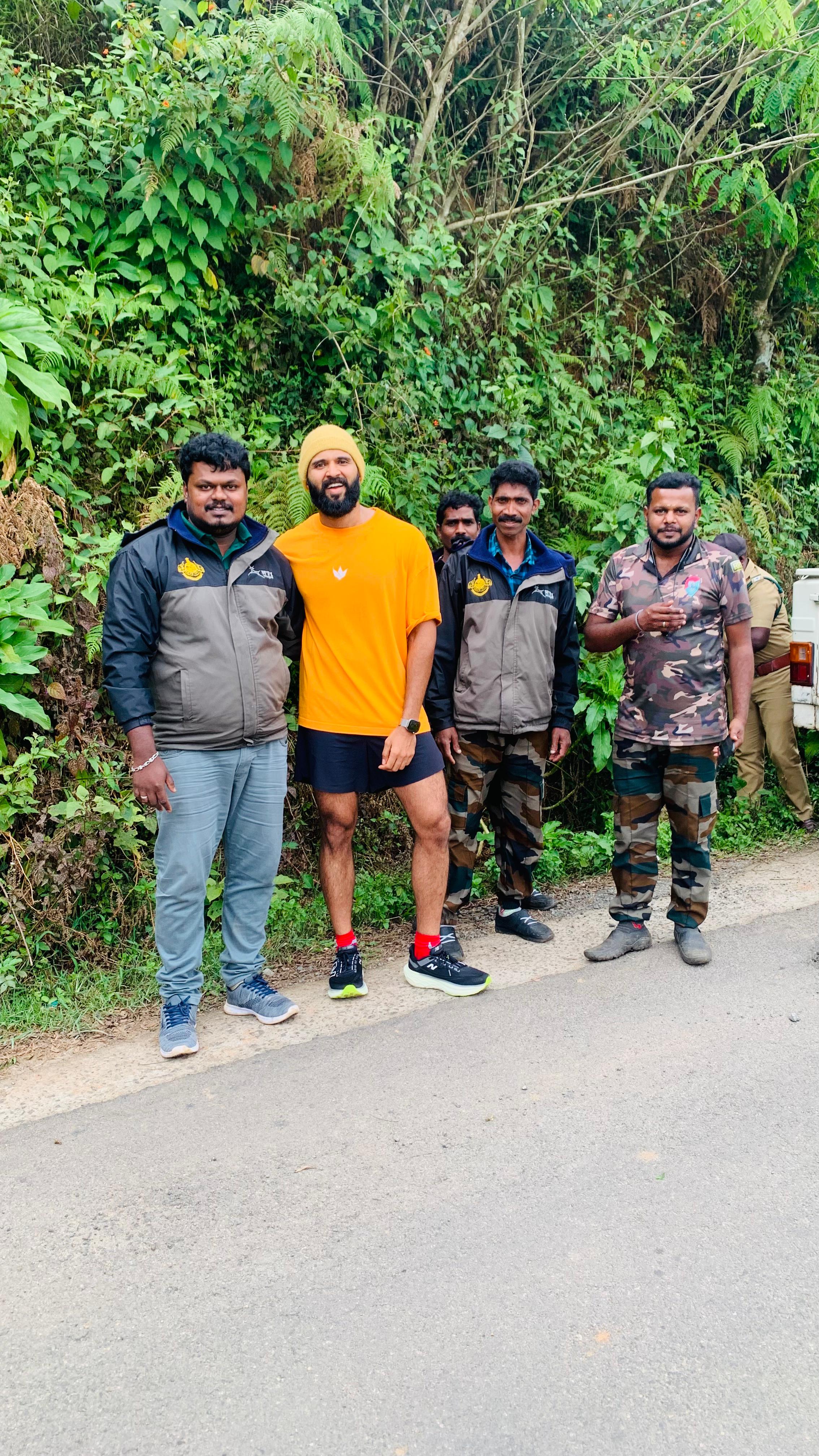 ACTOR VIJAY DEVARAKONDA  VIJAY DEVARAKONDA FILM SHOOT MUNNAR  വിജയ് ദേവരകൊണ്ട മൂന്നാര്‍  വിജയ് ദേവരകൊണ്ട സിനിമ ഷൂട്ടിംഗ്