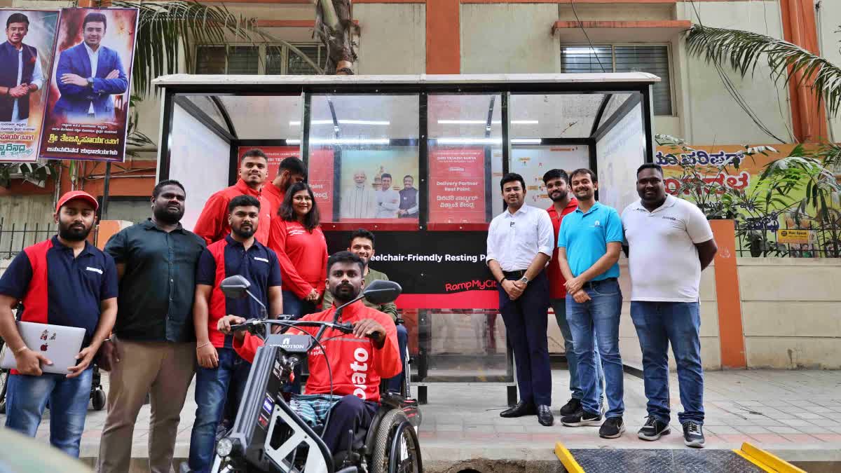 Country's first chair-friendly resting spot inaugurated in Bengaluru