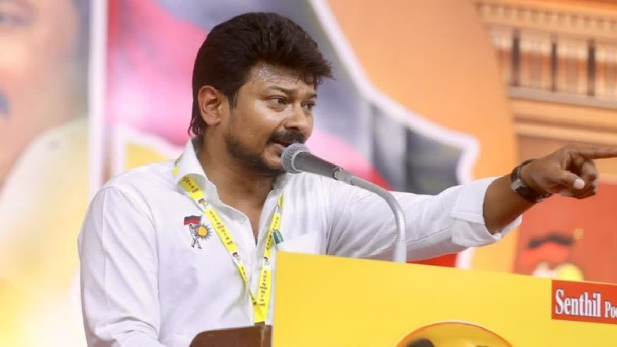 Udhayanidhi Stalin on row over Sanatan Dharma  Udhayanidhi Stalin Sanatan Dharma  Udhayanidhi Stalin criticises bjp  Sanatan Dharma controversy Udhayanidhi  ഉദയനിധി സ്റ്റാലിൻ സനാതന ധർമ്മ  സനാതന ധർമ്മ പരാമർശം  സനാതന ധർമ്മ വിവാദം ഉദയനിധി സ്റ്റാലിൻ  ബിജെപിക്കെതിരെ ഉദയനിധി സ്റ്റാലിൻ  സനാതന ധർമ്മ വിഷയത്തിൽ ഉദയനിധി  Sanatan Dharma statement Udhayanidhi