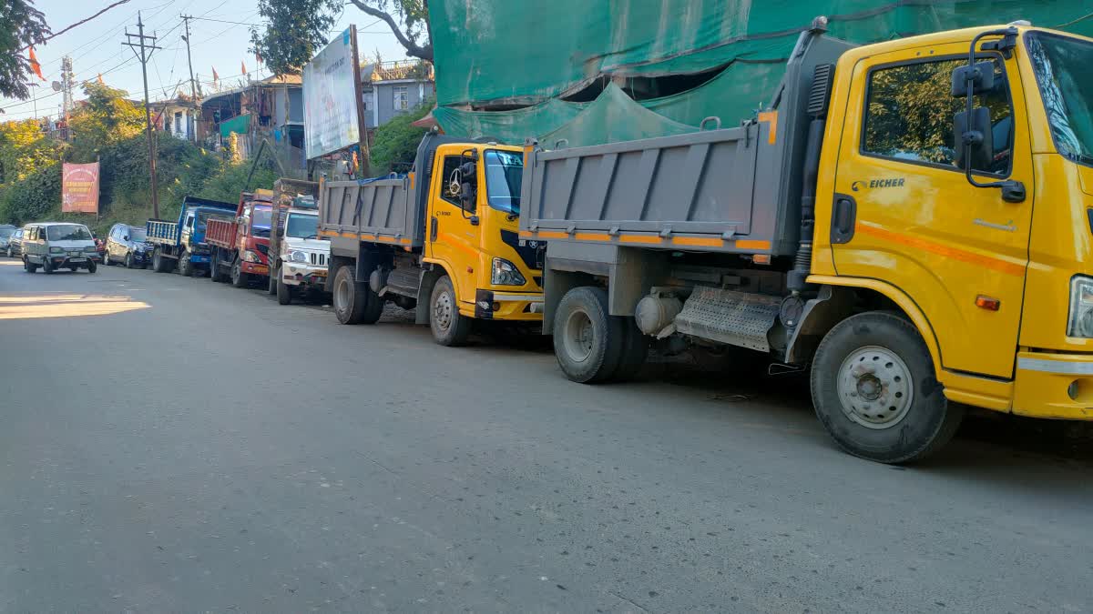 কালিম্পং ও সিকিমগামী মালবাহী গাড়ি পরিষেবা