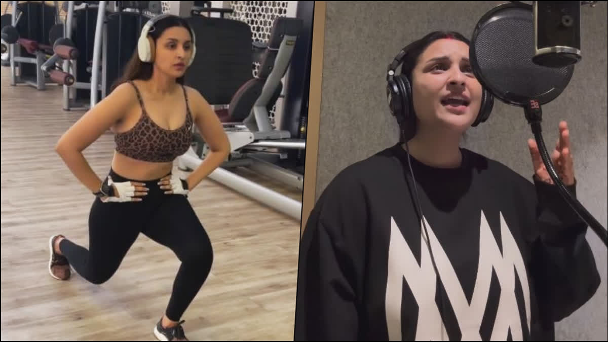 Parineeti Chopra reveals she spent 6 months in A R Rahman's studio, ate 'junk' to put on 15 kilos for Chamkila - watch