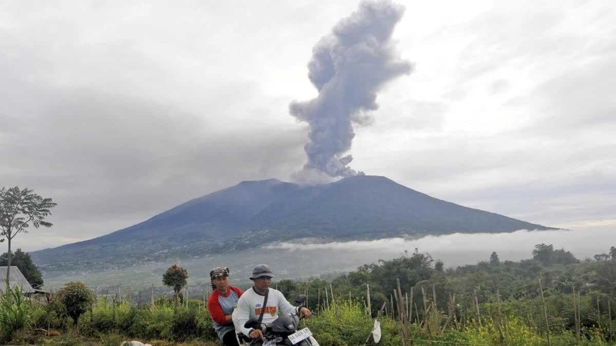 Indonesia volcanic eruption