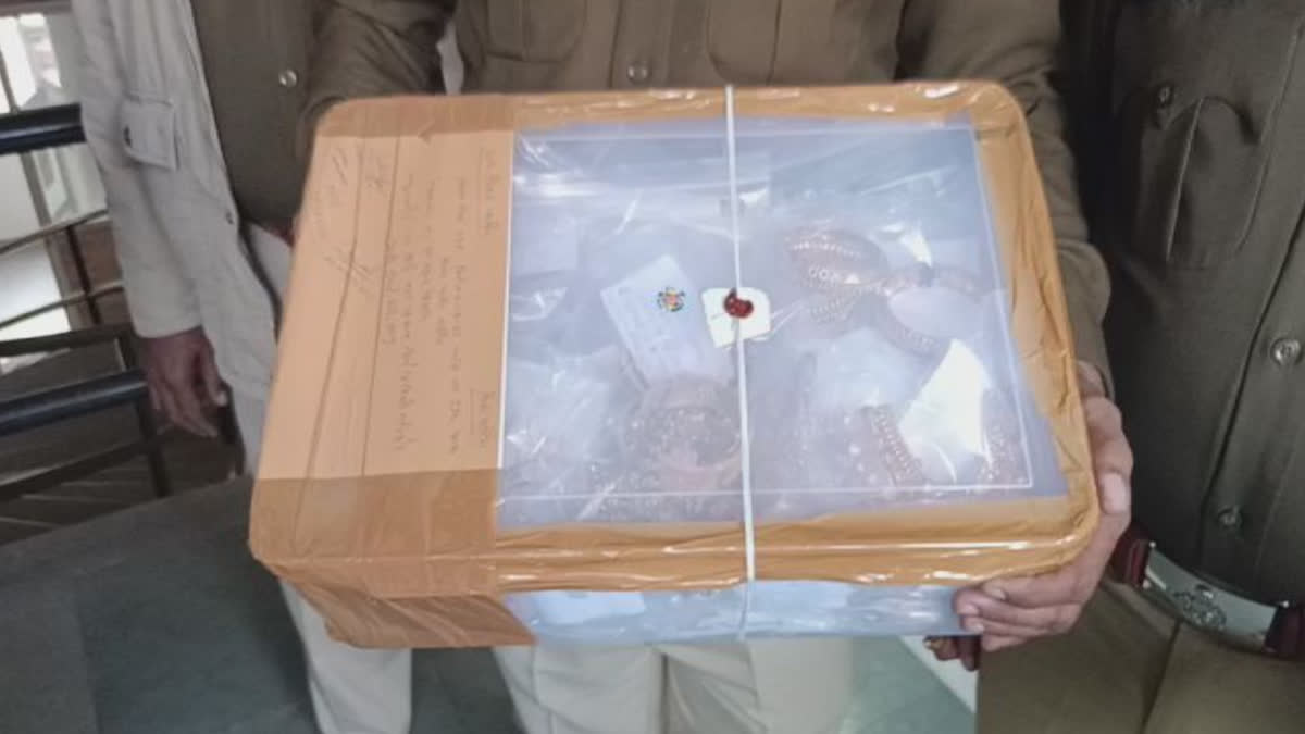 Jewels worth two crores looted from Sangrur railway station were destroyed by the police