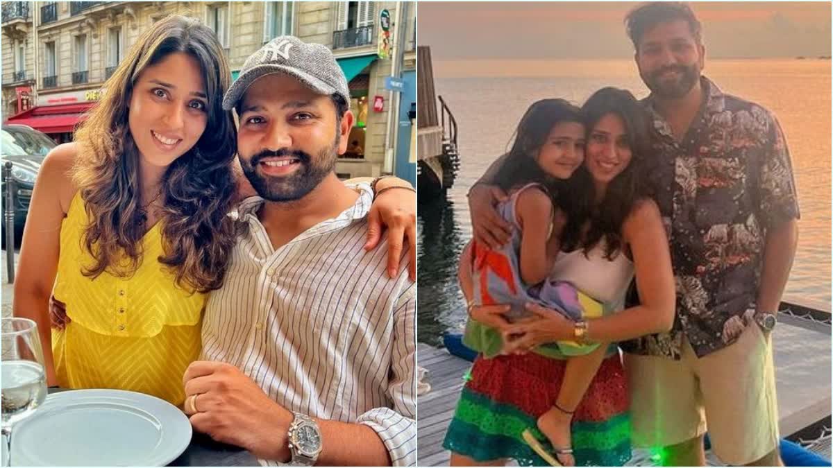 rohit sharma family vacation