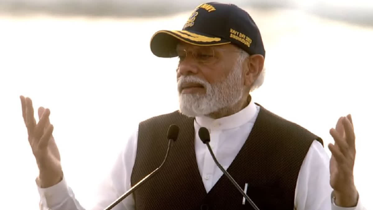 PM Modi addresses Navy Day celebrations