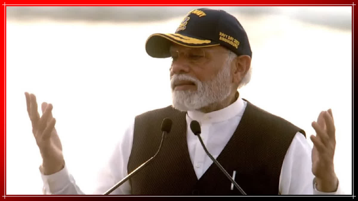 PM Modi addressed national Navy Day