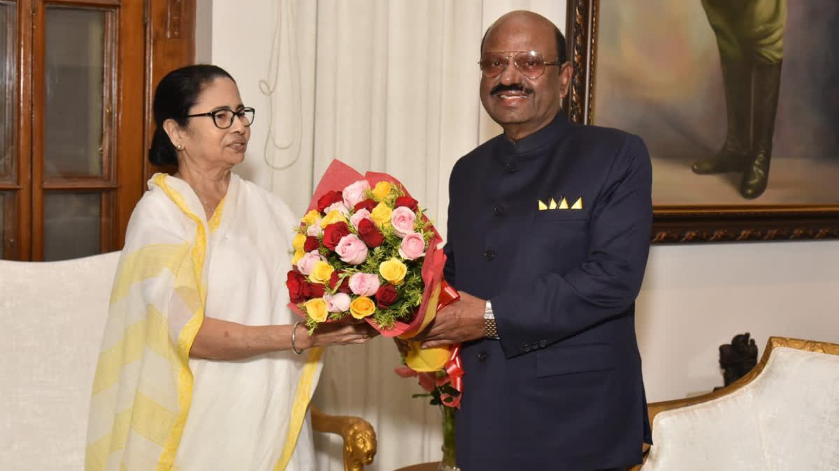 Mamata Banerjee-Governor CV Ananda Bose