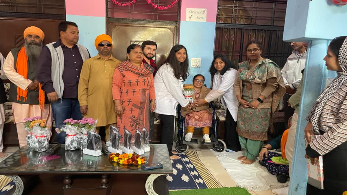 Hans Foundation organized a medical camp for the disabled in Hoshiarpur