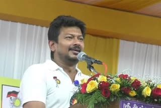 Etv BharatUdhayanidhi Stalin speaks on Sanatan comment controversy (file photo)