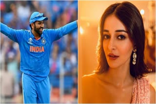 ananya pandey on rohit sharma