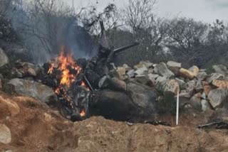 Two pilots killed as Indian Air Force aircraft crashes in Telangana's Medak