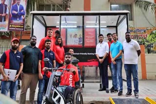 Country's first wheelchair-accessible resting point inaugurated in Bengaluru