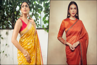 Mrunal Thakur and Aditi Rao Hydari latest pictures